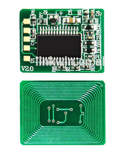 Chip Mực máy in Oki C612Y (C612N, C612DN)