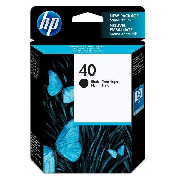 Hộp mực in phun màu HP 40 Black (51640A)