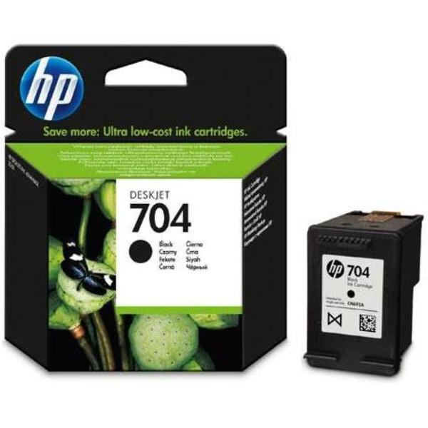Hộp mực in phun màu HP 704 Black (CN692A)