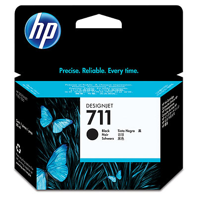 Hộp mực in phun màu HP 711 80ml Black (CZ133A)