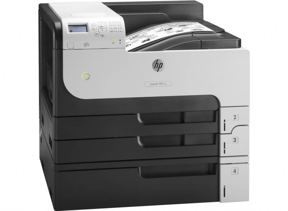 Máy in HP LaserJet Enterprise M712dn (khổ A3 + In đảo mặt/ LAN)