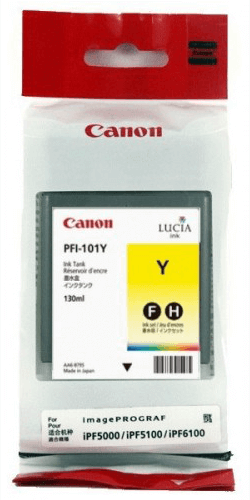 Mực In Phun màu Canon PFI-101Y Yellow