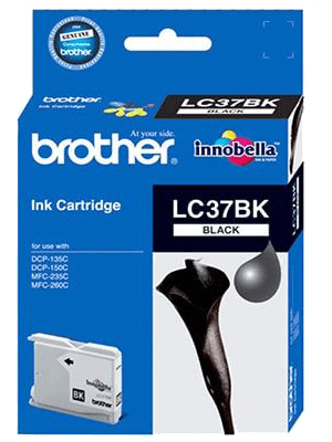 Mực In phun màu Brother LC-37BK Black