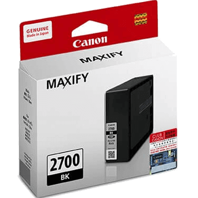 Mực In phun màu Canon PGI-2700BK Black