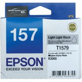 Mực In phun màu Epson 157 Light Light Black (T157990)