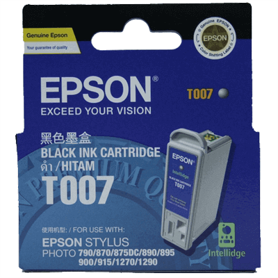 Mực In phun màu Epson C13T007091 Black