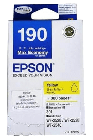 Mực In phun màu Epson T190 Yellow 