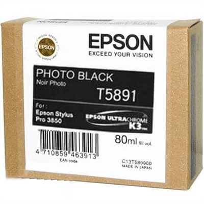 Mực In phun màu Epson T5891 Photo Black (C13T589100)