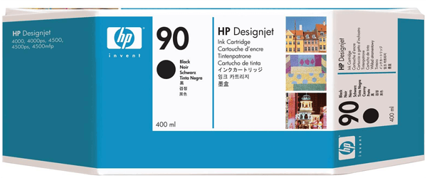 Mực In phun màu HP 90 Black (C5058A)