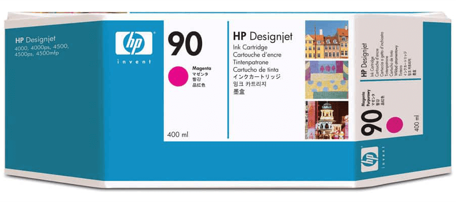 Mực In phun màu HP 90 Magenta (C5063A)