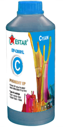Mực dầu Estar Epson Cyan 1 lít (EP-C0001L)