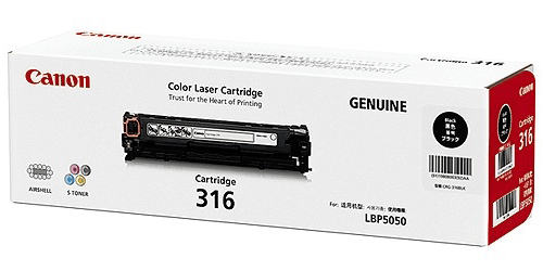 Mực in Laser Màu Canon 316BK Black
