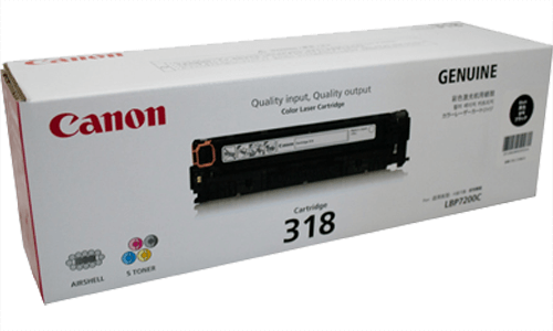 Mực in Laser màu Canon 318BK Black
