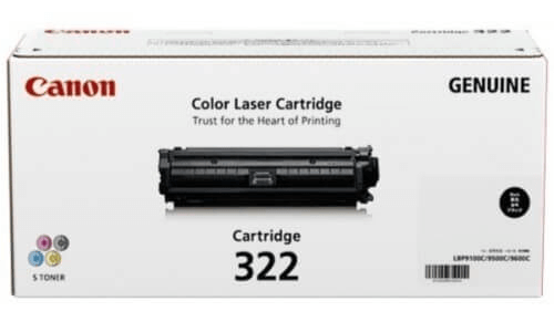 Mực in laser màu Canon 322BK Black