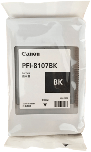 Mực in phun màu Canon PFI-8107BK Black
