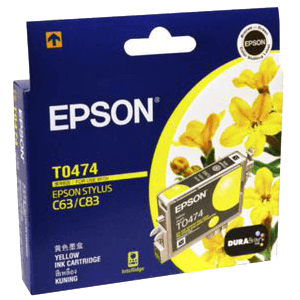 Mực in phun màu Epson T0474 Yellow (C13T047490)