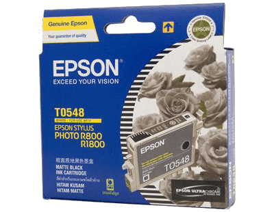 Mực in phun màu Epson T0548 Matte Black