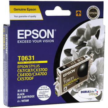 Mực in phun màu Epson T0631 Black (T063190)