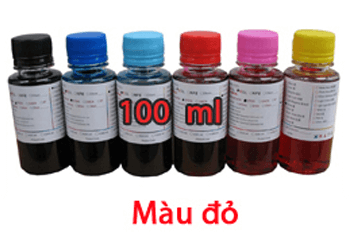 Mực nước Canon Dye Ink màu đỏ 100ml