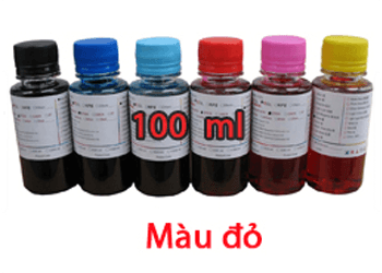 Mực nước HP Dye Ink màu đỏ 100ml