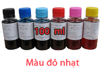 Mực nước HP Dye Ink màu đỏ nhạt 100ml