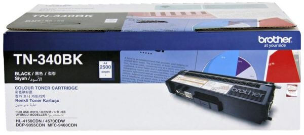 Mực In Laser màu Brother TN-340BK Black