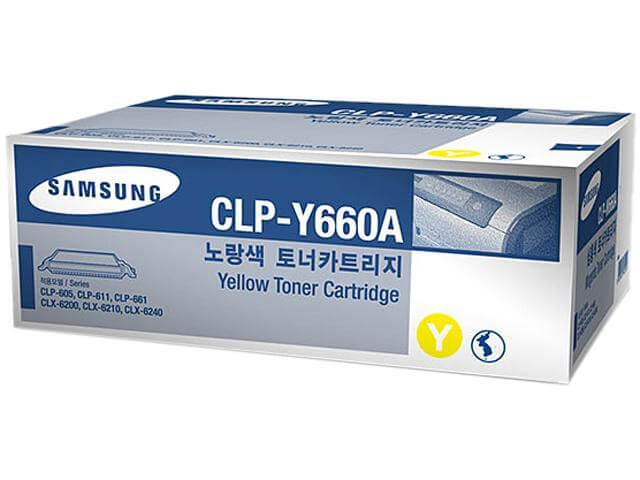 Mực In Laser màu Samsung CLP-Y660A Yellow
