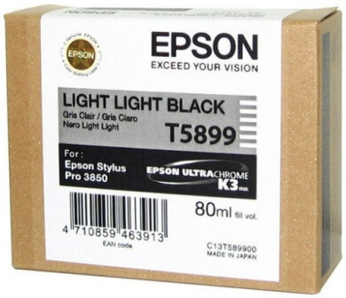 Mực In phun Epson T5899 Light Light Black (C13T589900)