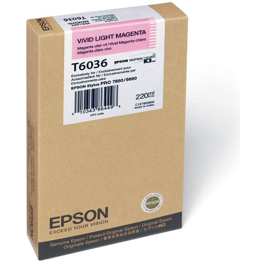 Mực In phun Epson T6036 Light Magenta (C13T603600)