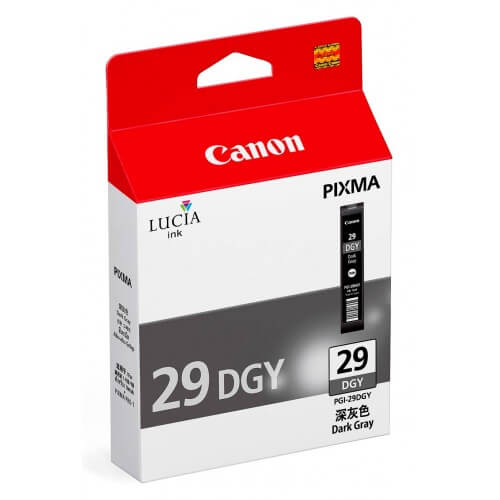 Mực In phun màu Canon PGI-29DGY Dark Gray
