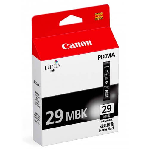 Mực In phun màu Canon PGI-29MBK Matte Black