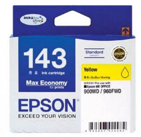Mực In phun màu Epson 143 Yellow (T143490)