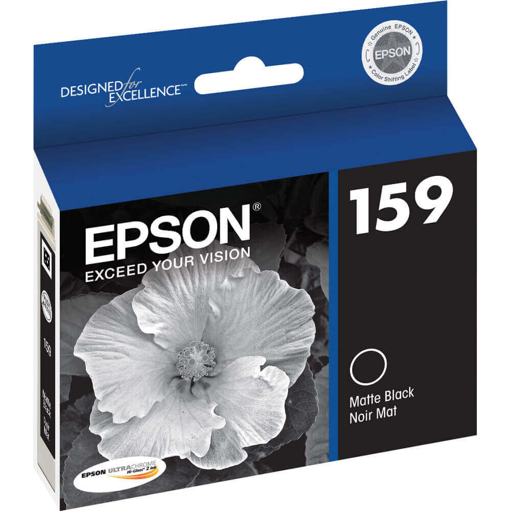 Mực In phun màu Epson 159 Matte Black (T159890)