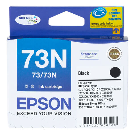 Mực In phun màu Epson 73N Black (T105190)