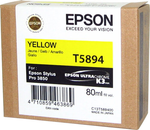 Mực In phun màu Epson T5894 Yellow (C13T589400)