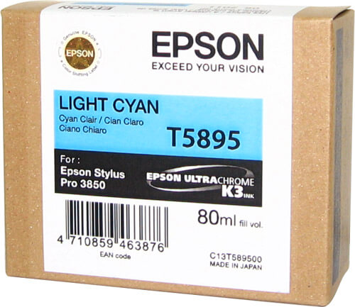 Mực In phun màu Epson T5895 Light Cyan (C13T589500)