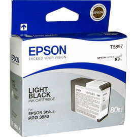 Mực In phun màu Epson T5897 Light Black (C13T589700)