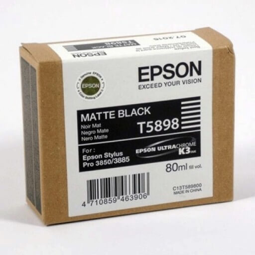 Mực In phun màu Epson T5898 Matte Black (C13T589800)