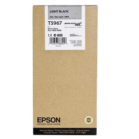 Mực In phun màu Epson T5967 Light Black (T596700)