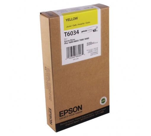 Mực In phun màu Epson T603400 Yellow (C13T603400)