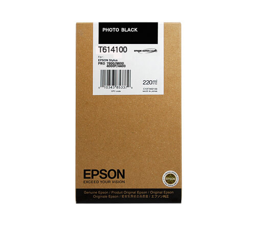 Mực In phun màu Epson T6141 Black (T614100)
