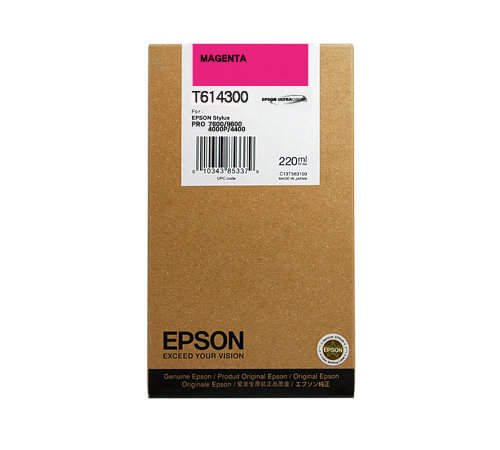 Mực In phun màu Epson T6143 Magenta (T614300)