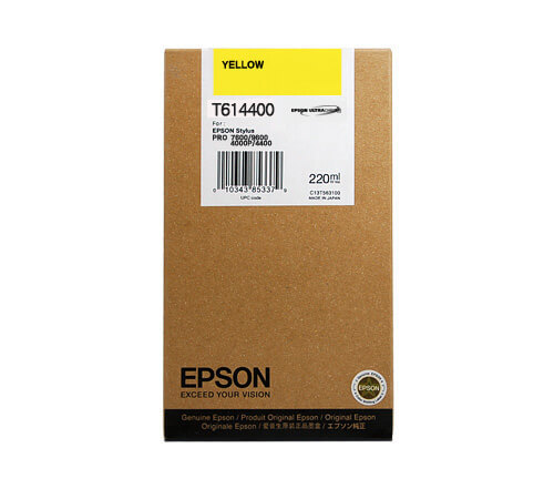 Mực In phun màu Epson T6144 Yellow (T614400)