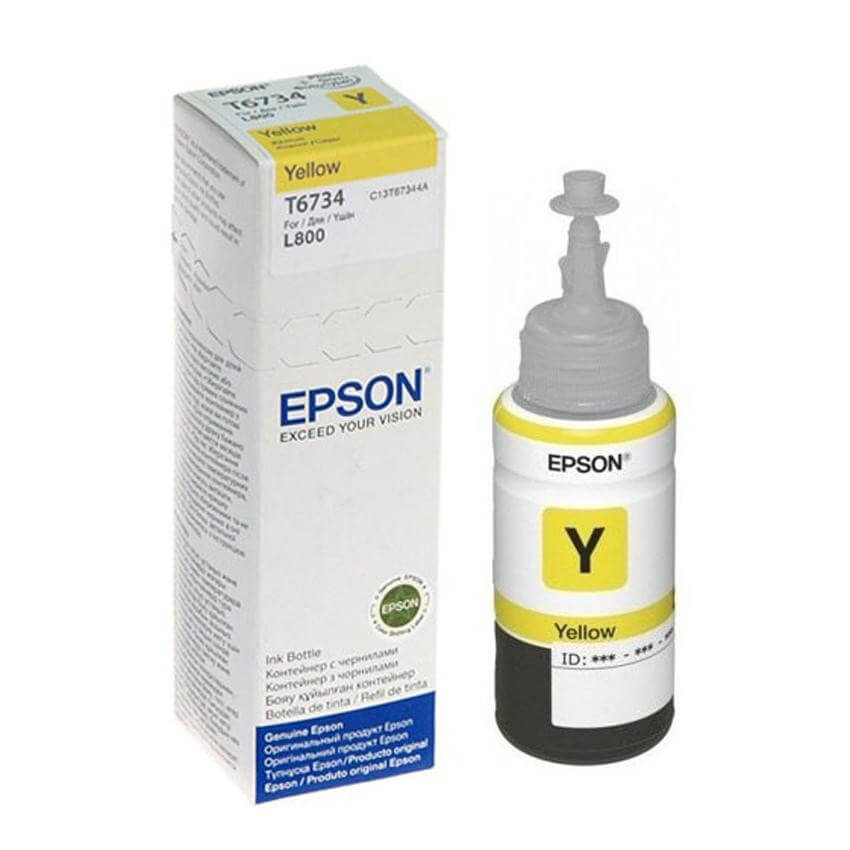 Mực In phun màu Epson Yellow (T673400)
