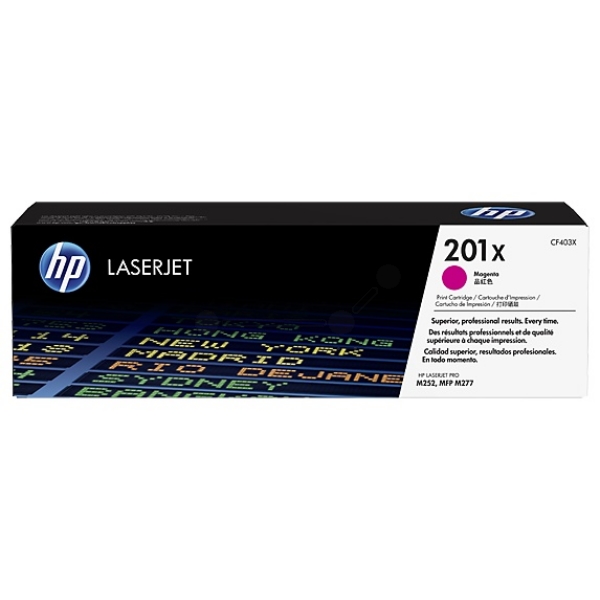 Mực in Laser màu HP 201x Magenta (CF403X)
