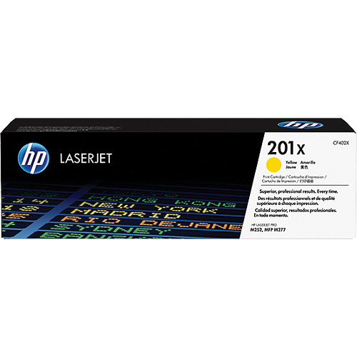Mực in Laser màu HP 201x Yellow (CF402X)