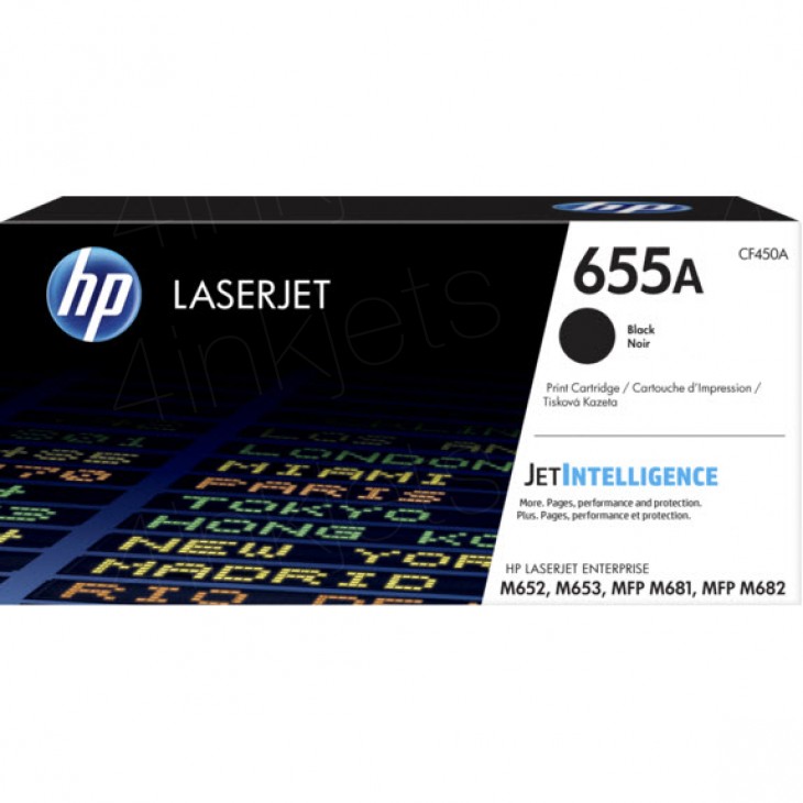 Mực in Laser màu HP 655A Black (CF450A)