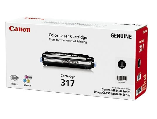 Mực in laser màu Canon 317BK Black