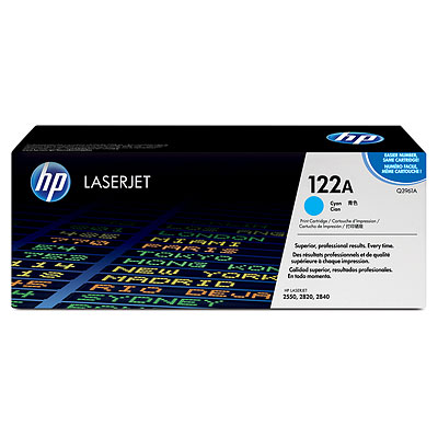 Mực in laser màu HP 122A Cyan (Q3961A)