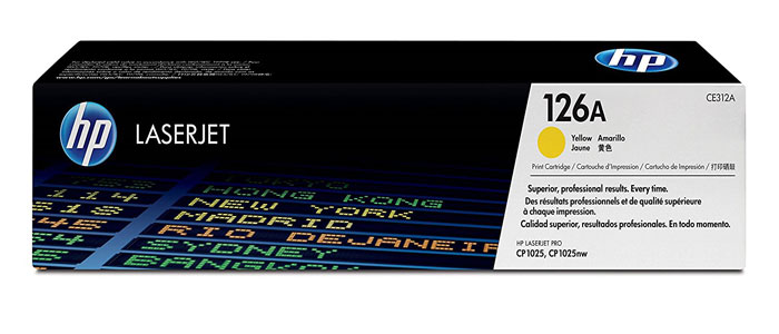 Mực in laser màu HP 126A Yellow (CE312A)